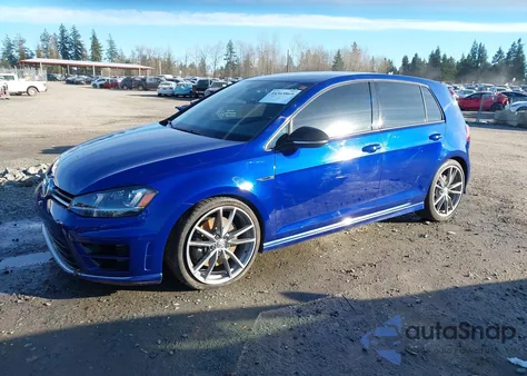 2017 Volkswagen Golf R 4-Door W/Dcc Navigation z USA, uszkodzony, nr VIN WVWVF7AUXHW076266